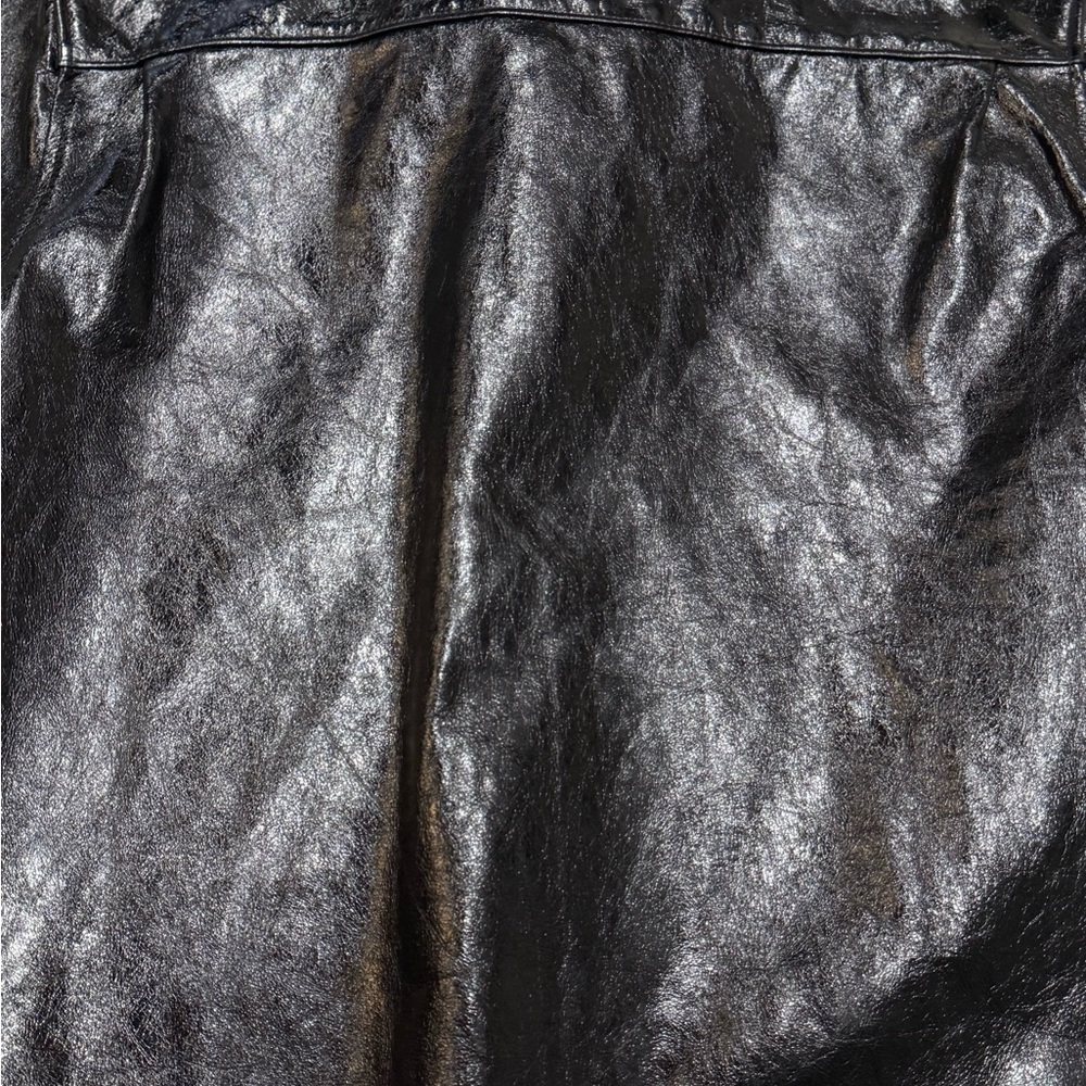 Gallery Dept black shirt leather